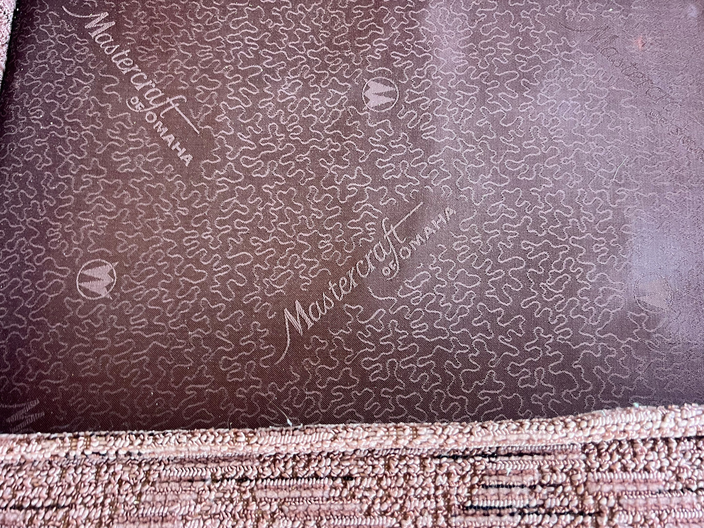 Mid-Century Modern Sofa Loveseat by Mastercraft of Omaha, 1962