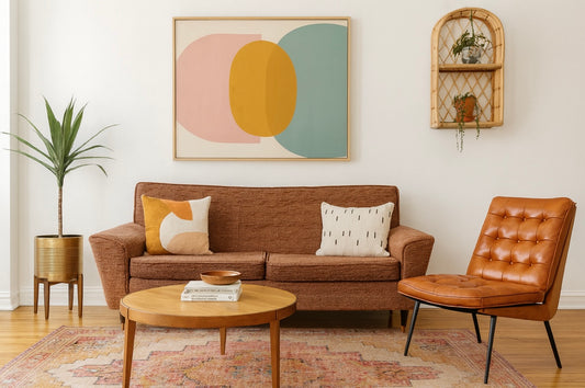 Mid-Century Modern Sofa Loveseat by Mastercraft of Omaha, 1962