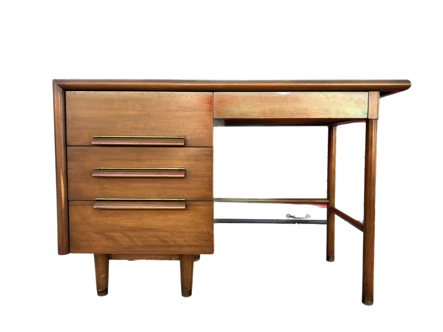 Furniture Guild of California Mid-Cenury Desk | Single Pedestal Desk