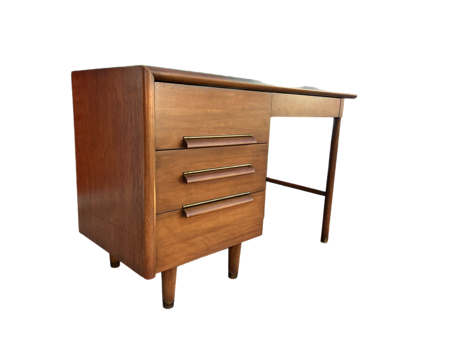 Furniture Guild of California Mid-Cenury Desk | Single Pedestal Desk