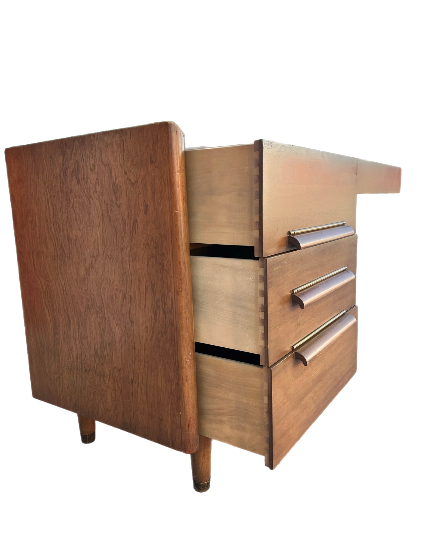 Furniture Guild of California Mid-Cenury Desk | Single Pedestal Desk
