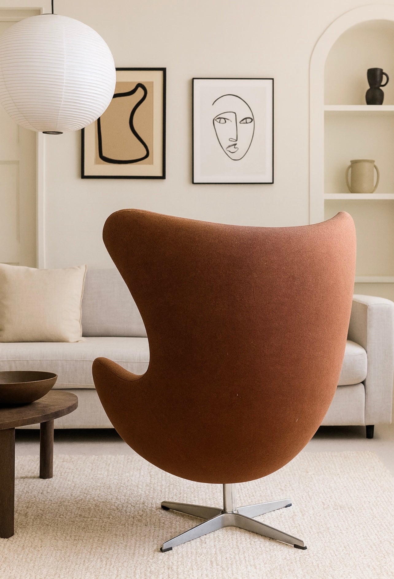 Egg Chair | Attributed to Arne Jacobsen for Fritz Hansen