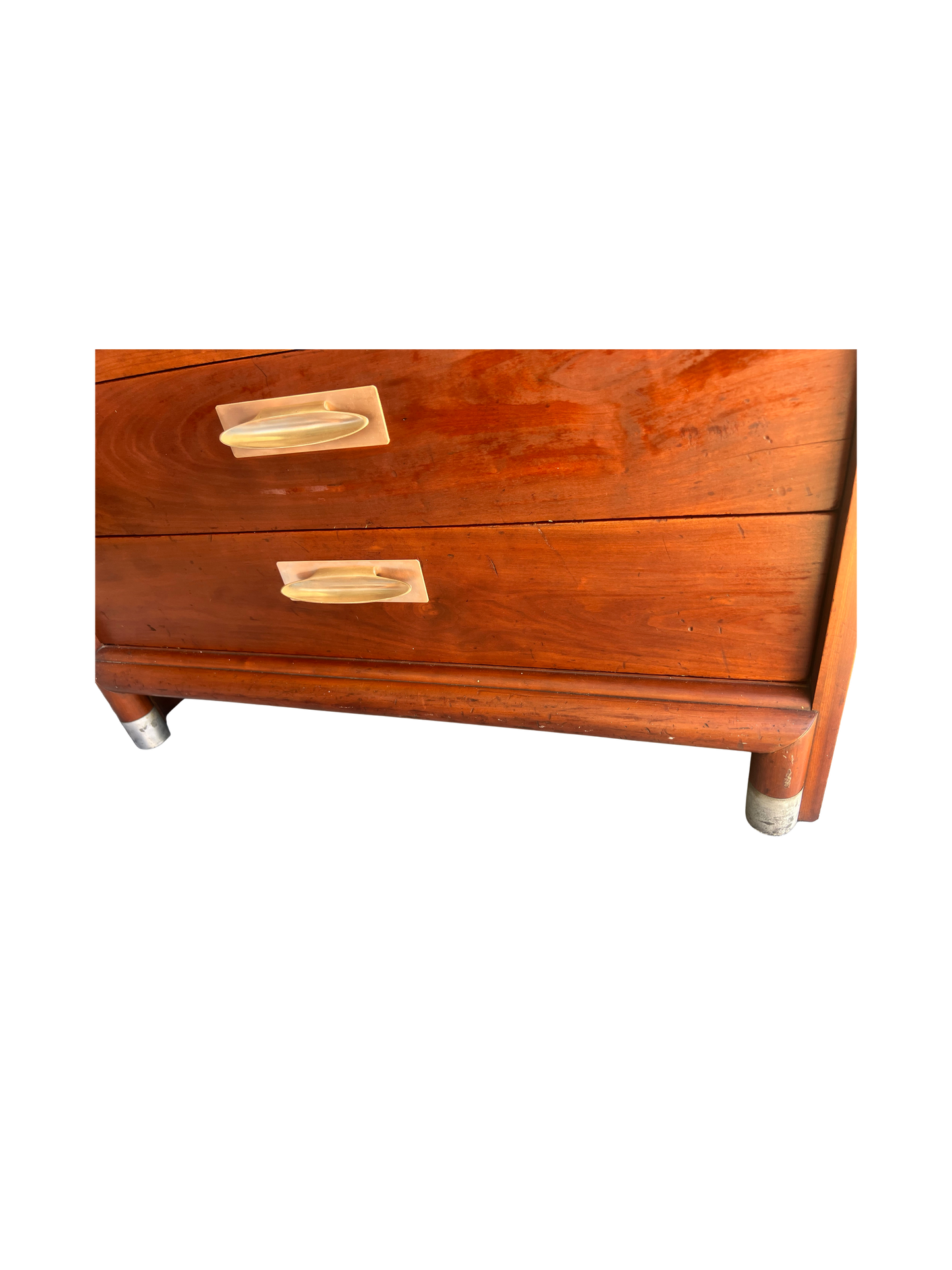 Mid-Century Willet “Trans-East” Solid Cherry 8-Drawer Dresser (c. 1957–1961) Tall Boy Chest of Drawers