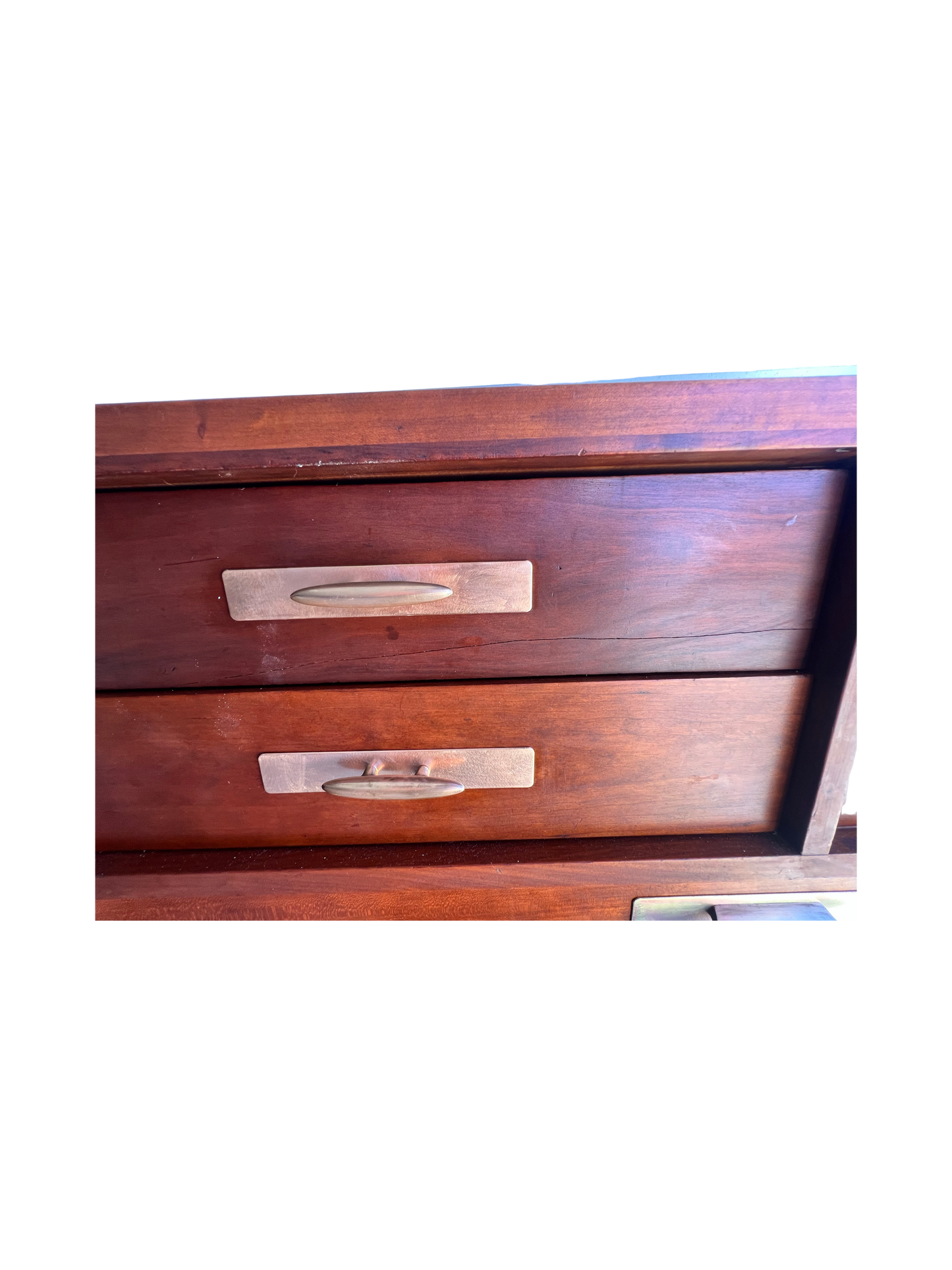 Mid-Century Willet “Trans-East” Solid Cherry 8-Drawer Dresser (c. 1957–1961) Tall Boy Chest of Drawers