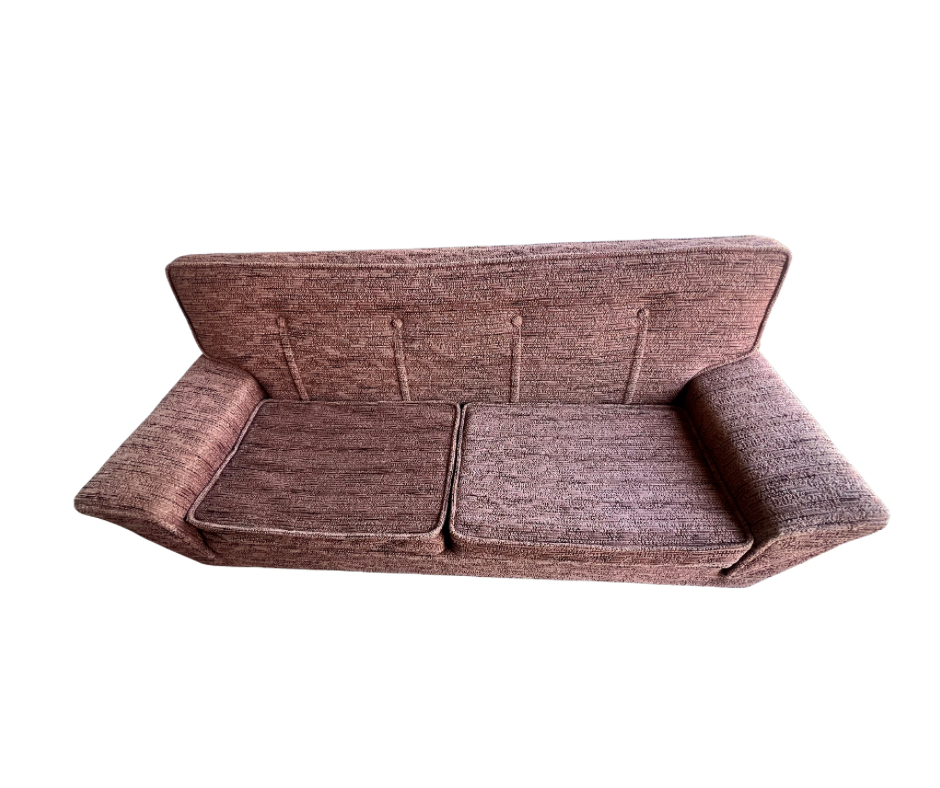 Mid-Century Modern Sofa Loveseat by Mastercraft of Omaha, 1962